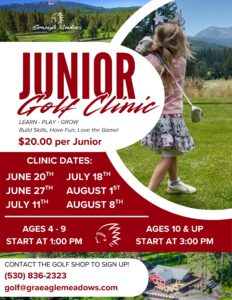 2026 Junior Golf Clinic Post